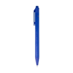 Recycled paper pen with matte finish and black ink blue colour