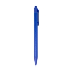 Recycled paper pen with matte finish and black ink blue colour