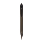 Ocean-derived recycled plastic pen with black ink black colour