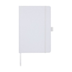 Notebook made from ocean-recycled plastic, A5 lined white colour