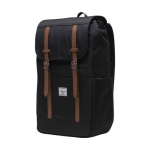 Recycled Herschel Retreat™ backpack for laptops, 15'' multiuse black colour