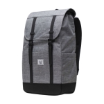 Recycled Herschel Retreat™ backpack for laptops, 15'' multiuse grey colour