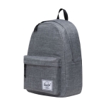 Recycled Herschel Classic™ backpack for laptops, 15'' with front pocket grey colour