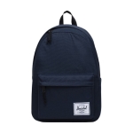 Recycled Herschel Classic™ backpack for laptops, 15'' with front pocket navy-blue colour