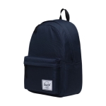 Recycled Herschel Classic™ backpack for laptops, 15'' with front pocket navy-blue colour