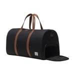 Recycled Herschel Novel™ travel bag with shoe compartment black colour