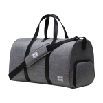 Recycled Herschel Novel™ travel bag with shoe compartment grey colour