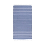 Hammam-style lightweight and absorbent cotton towel, 150 g/m² navy-blue colour