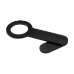 Recycled plastic phone holder for PCs with adhesive and magnet black colour