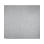 Waffle-style cotton blanket with border, 300 g/m² grey colour