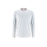 Long sleeve t-shirt, 100% cotton, 190 g/m2, SOL'S Imperial white colour ninth view