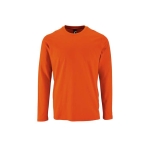 Long sleeve t-shirt, 100% cotton, 190 g/m2, SOL'S Imperial orange colour