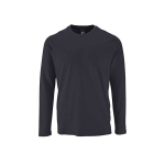 Long sleeve t-shirt, 100% cotton, 190 g/m2, SOL'S Imperial dark grey colour