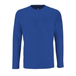 Long sleeve t-shirt, 100% cotton, 190 g/m2, SOL'S Imperial royal blue colour third view