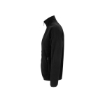 Men's jacket, recycled polyester, 280 g/m2, SOL'S Factor black colour side view