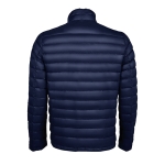 Men's jacket from sorona and recycled polyester, SOL'S Wilson navy-blue colour rear view