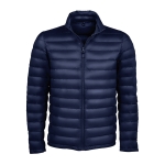 Men's jacket from sorona and recycled polyester, SOL'S Wilson navy-blue colour side view