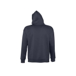 Hoodie made of thick fleece, 320 g/m2, SOL'S Slam navy-blue colour rear view