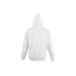 Children's hoodie, cotton and polyester, 280 g/m2, SOL'S SLAM white colour rear view