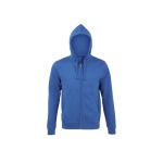 Men's hooded sweater, 80% cotton, 280 g/m2, SOL'S Spike royal blue colour third view