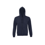 Men's hooded sweater, 80% cotton, 280 g/m2, SOL'S Spike navy-blue colour