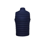 Padded men's corporate gilet, sorona & polyester, SOL'S Wilson BW navy-blue colour rear view