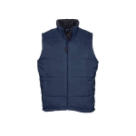 Padded polyamide gilet with two pockets, 210T, SOL'S Warm navy-blue colour