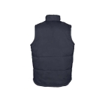 Padded polyamide gilet with two pockets, 210T, SOL'S Warm navy-blue colour rear view