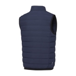 Men’s down gilet in polyester, 164 g/m², Elevate Life navy-blue colour