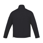 Men’s nylon 320T and polyester jacket, 60 g/m², Elevate Life black colour