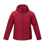 Men’s polyester jacket, 250 g/m², Elevate Essentials red colour