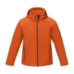 Men’s polyester jacket, 250 g/m², Elevate Essentials orange colour