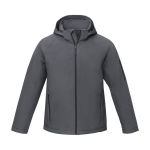 Men’s polyester jacket, 250 g/m², Elevate Essentials dark grey colour