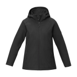 Women’s polyester jacket, 250 g/m², Elevate Essentials black colour