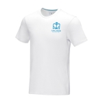 Men’s organic cotton GOTS t-shirt, 160 g/m², Elevate NXT white colour