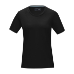 Women’s organic cotton GOTS t-shirt, 160 g/m², Elevate NXT black colour