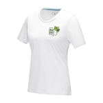 Women’s organic cotton GOTS t-shirt, 160 g/m², Elevate NXT white colour