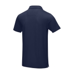 Men’s corporate organic cotton GOTS polo shirt, 180 g/m², Elevate NXT navy-blue colour