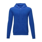 Men’s cotton hoodie, 240 g/m², Elevate Essentials blue colour