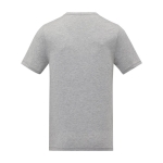 Men’s V-neck cotton t-shirt, 160 g/m², Elevate Life grey colour