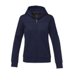 Women’s sports polyester jacket, 245 g/m², Elevate Life navy-blue colour