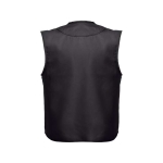 Polyester and cotton gilet, 200 g/m2, THC PIXEL black colour second view