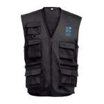 Polyester and cotton gilet, 200 g/m2, THC PIXEL main view