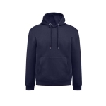 Unisex cotton and polyester sweatshirt, 280 g/m2 navy-blue colour first view