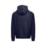 Unisex cotton and polyester sweatshirt, 280 g/m2 navy-blue colour second view