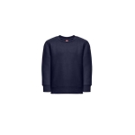 Children's polyester sweatshirt, 300 g/m2 navy-blue colour first view