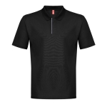 Technical men's polo, 180g/m2, THC DYNAMIC black colour