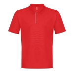 Technical men's polo, 180g/m2, THC DYNAMIC red colour