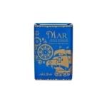 Vegetable soap with Portuguese symbols and olive oil, 75g royal blue colour