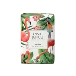 Vegetable soap with an elegant scent and green clay, 160g light pink colour